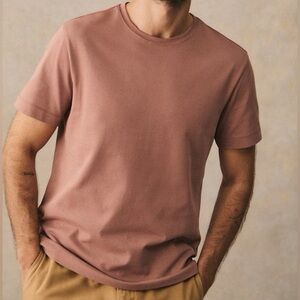 Sezane Kenneth T-Shirt in Vintage Pink NWT